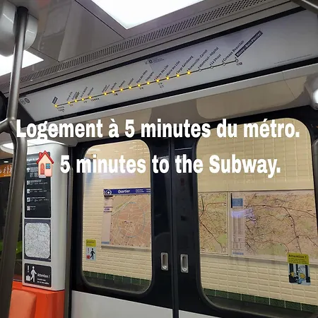 Ferienwohnung Paris A 7 Minutes En Metro Rosny-sous-Bois Exterior foto